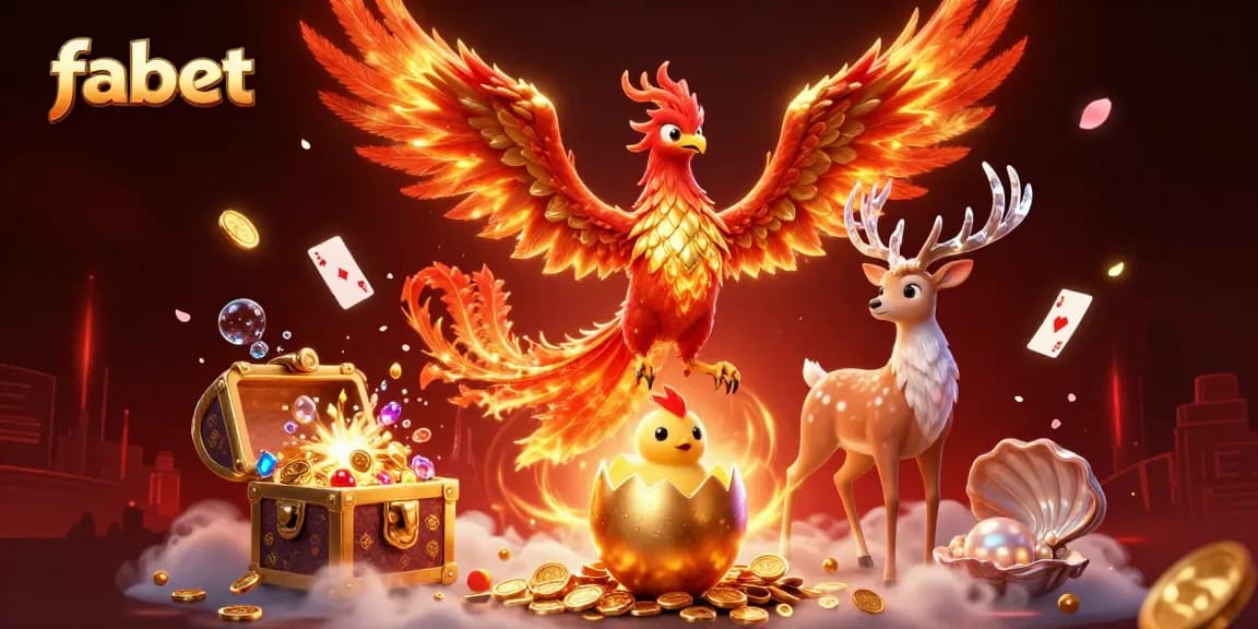 Engage with fabet and win big amidst fantasy characters and vibrant casino-themed elements.