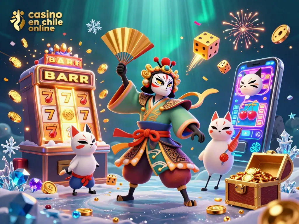 Gana en el casino en chile online con tragamonedas, dados dorados y giros emocionantes.