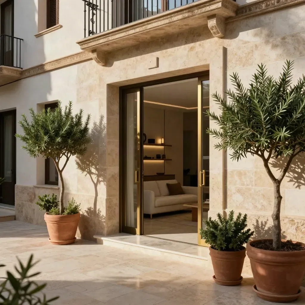 Casa de inversión en Murcia con fachada cuidada, patio y interior listo para alquilar.