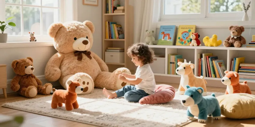 Los mejores peluches en nuestra tienda de peluches online para alegrar el hogar.