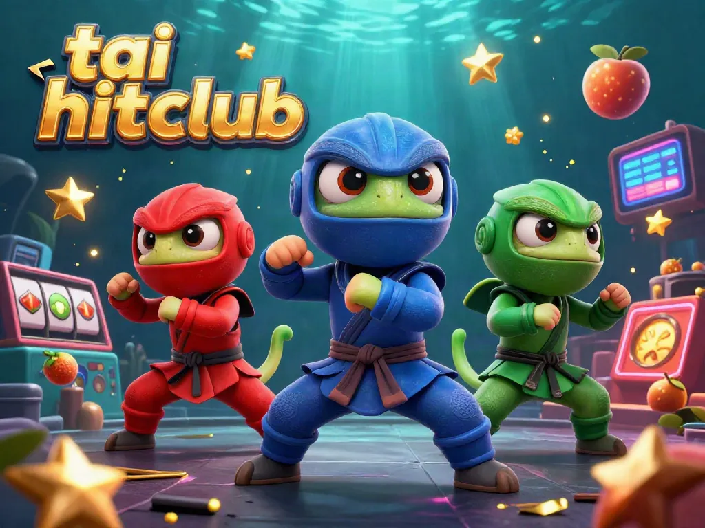 Winning at tai hitclub while enjoying a vibrant environment filled with slot games and exciting action.