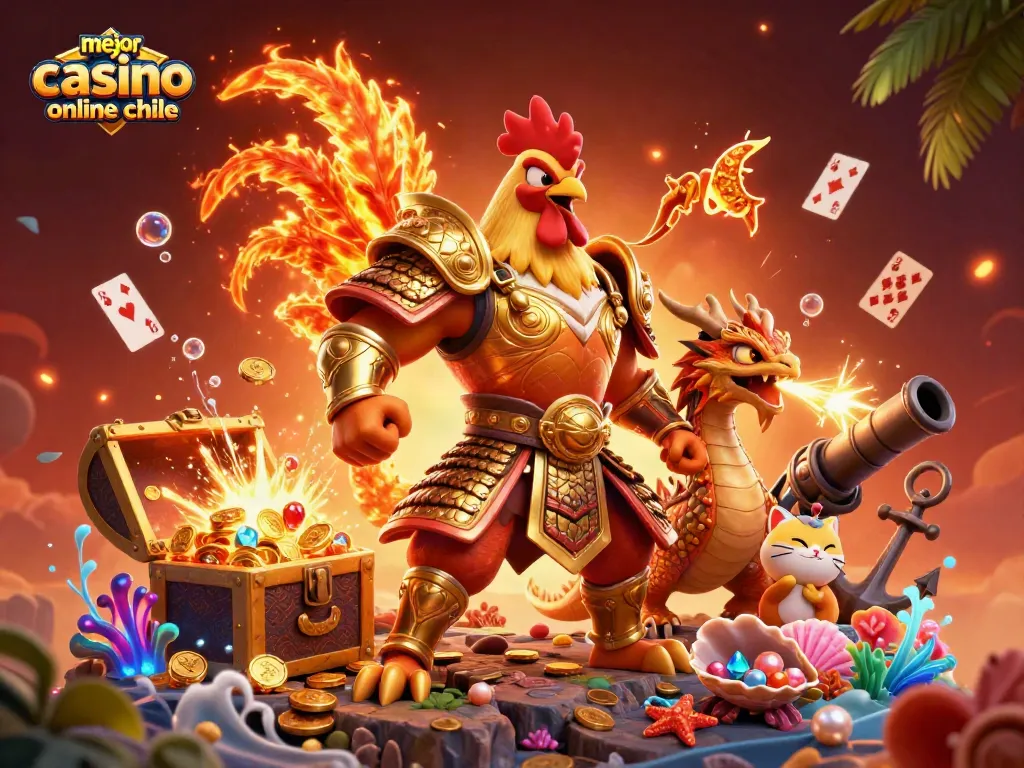 Juega en el mejor casino online Chile y descubre increíbles bonos y tragamonedas.